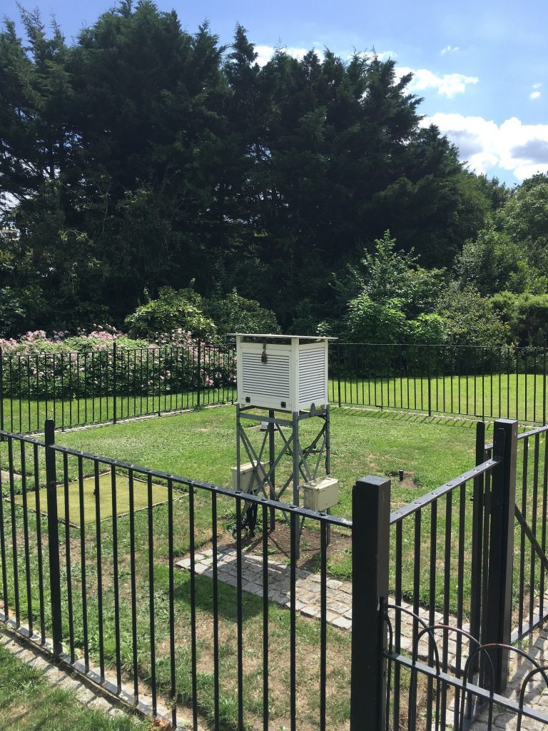 St James's Park Weather station in London
