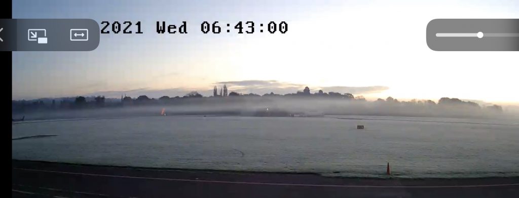Redhill Aerodrome Falls to -4.4c Overnight
