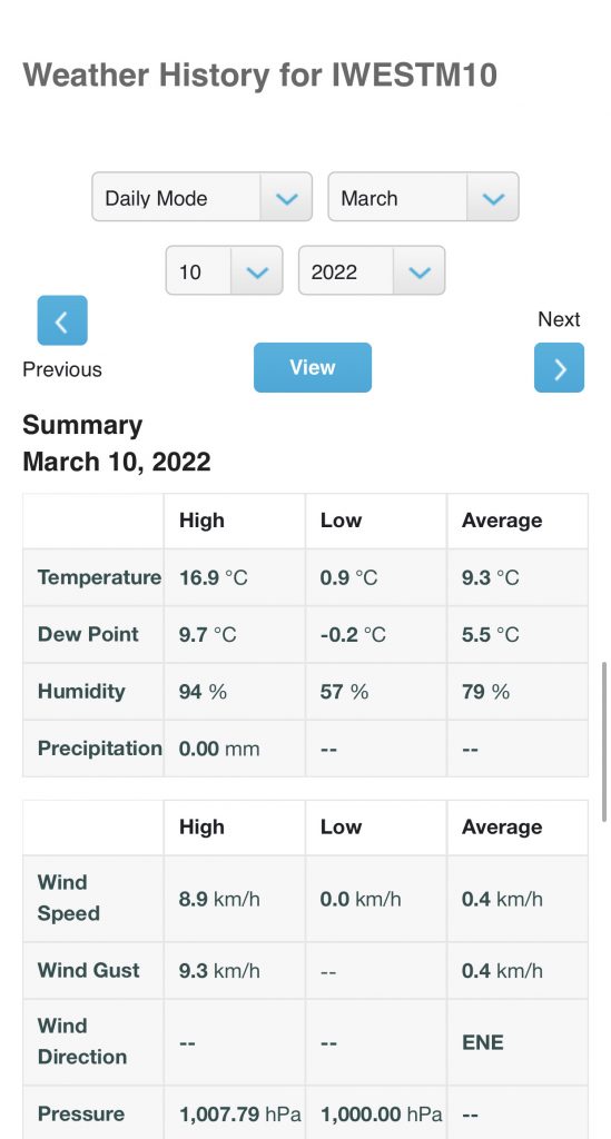 Addington (Kent) Coldest spot in England